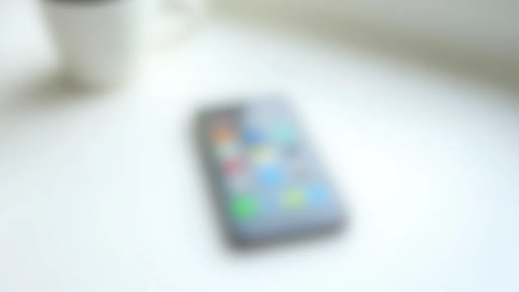 Smartphone on clean desk displaying language learning app interface with lesson interface